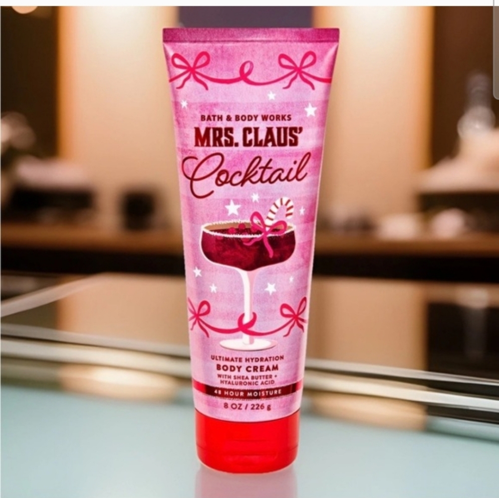 New Bath & Body Works Mrs Claus Cocktail Melon Body Cream